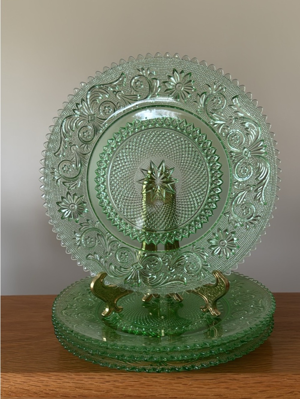 Vintage Indiana Glass Plates